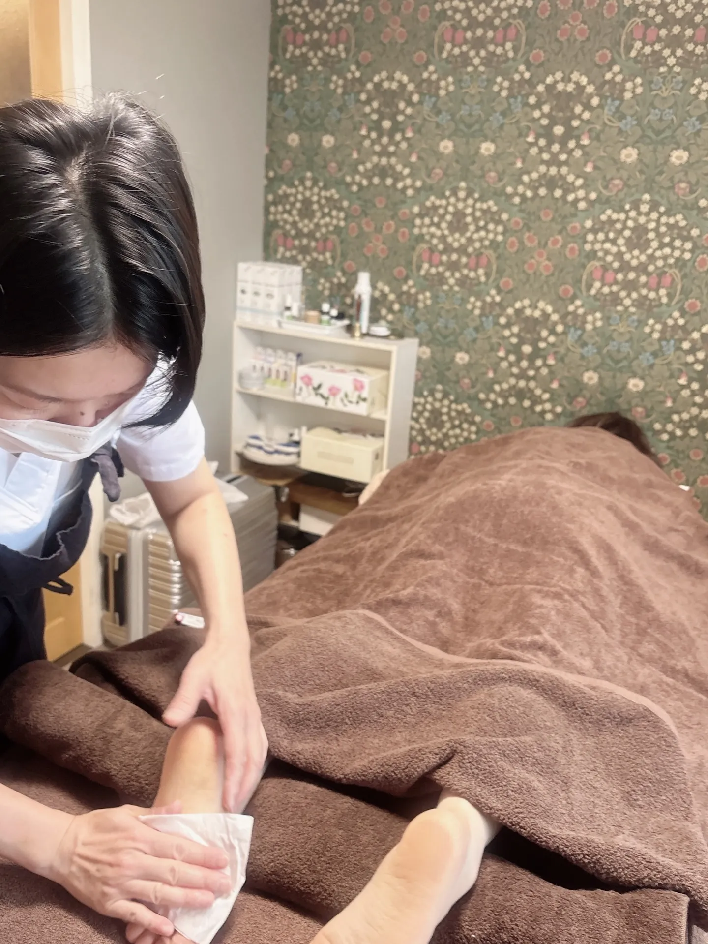 アロマテラピーを用いて