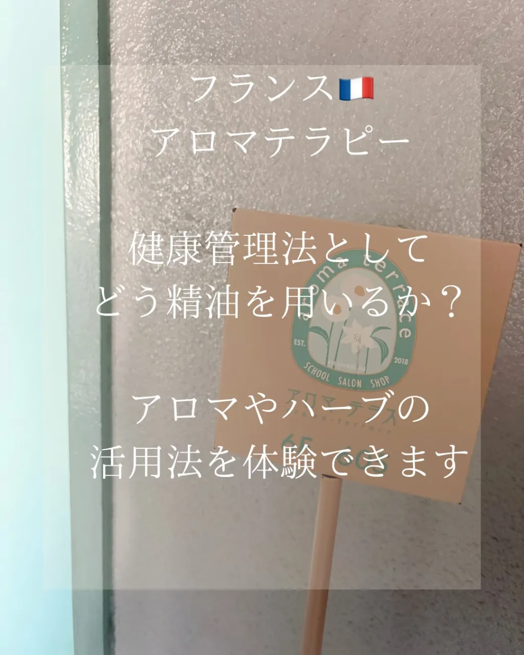 フランスアロマテラピー🇫🇷